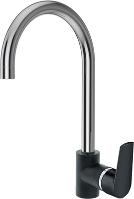 Смеситель для кухни Damixa RedBlu 790720000 Черный, Хром 790720000 - фото 158162