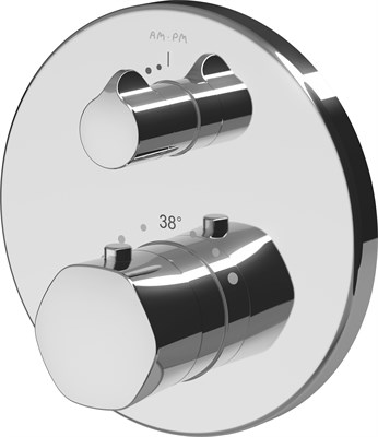 Термостат Am.Pm Gem F9085500 для ванны с душем (F9085500) - фото 165238