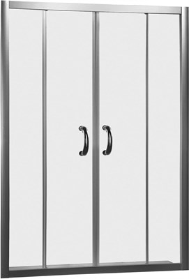 Душевая дверь в нишу Am.Pm Bliss L Solo Twin 140 см (W53S-1402190MT) W53S-1402190MT - фото 193722