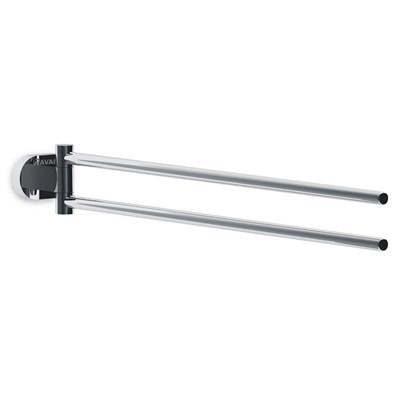 Полотенцедержатель двойной, поворотный Ravak Chrome CR 340.00 (X07P319) хром X07P319 - фото 215272