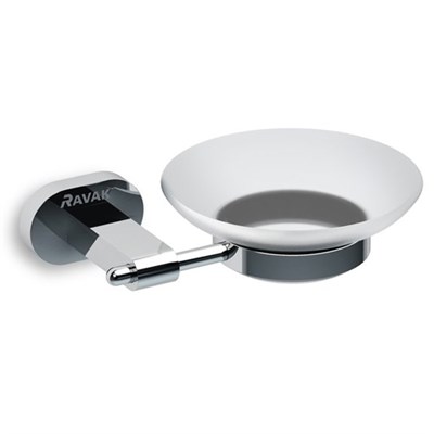 Мыльница с держателем Ravak Chrome CR 200.00 (X07P187) хром X07P187 - фото 215999
