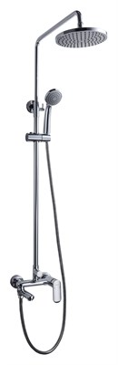 Душевая колонна со смесителем для ванны Bravat Opal C (F6125183CP-A1-RUS) - фото 238813