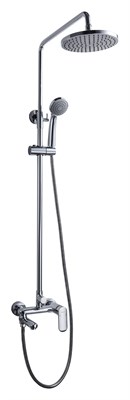 Душевая колонна со смесителем для ванны Bravat Opal C (F6125183CP-A1-RUS) F6125183CP-A1-RUS - фото 238813