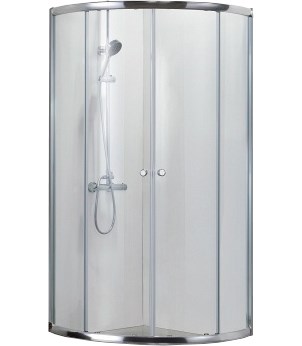 Душевой уголок BRAVAT Drop без поддона две раздвижные двери 900x900x2000  (BS090.1200A) BS090.1200A - фото 245784