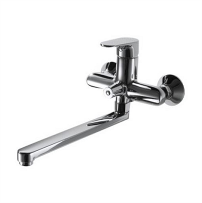 Смеситель для ванны длинный излив BRAVAT Alfa F6120178CP-01L (F6120178CP-01L) F6120178CP-01L - фото 249443