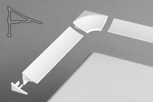 Универсальная декоративная планка 11"  (XB462000001) XB462000001 - фото 250230