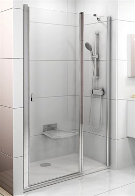 Душевая дверь Ravak Chrome CSD2-100 блестящий+транспарент  (0QVACC00Z1) 0QVACC00Z1 - фото 250508