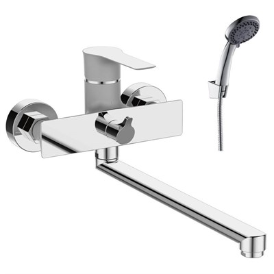 Смеситель Rossinka RS35-32PC универсальный с поворотным изливом, хром RS35-32PC - фото 254126