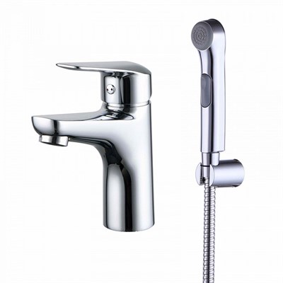 Смеситель для раковины с гигиеническим душем IDDIS Torr (TORSB00i08) TORSB00i08 - фото 259340