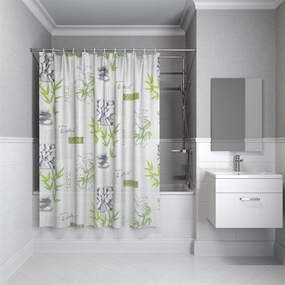 Штора для ванной комнаты IDDIS Promo 180*180см PEVA (P02PV11i11) P02PV11i11 - фото 260251