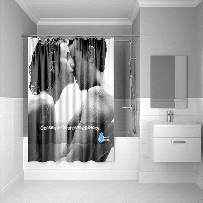 Штора для ванной комнаты IDDIS Romance 200*180 см romance (SCID160P) SCID160P - фото 260312