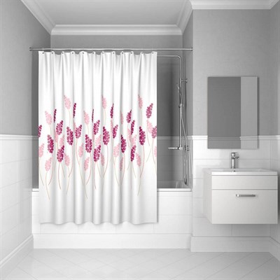 Штора для ванной комнаты IDDIS Lavender Happiness 200*200 см lavender happiness (SCID120P) SCID120P - фото 260316