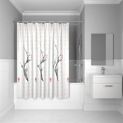 Штора для ванной комнаты IDDIS Cherry Tree 200*200 см 200*200 см (SCID100P) SCID100P - фото 260318