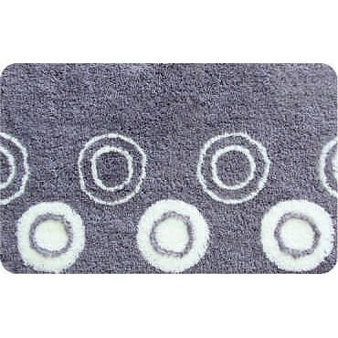 Коврик для ванной комнаты 50*80 см акрил Chequers silver IDDIS 431A580I12 (431A580I12) 431A580I12 - фото 260366