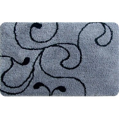 Коврик для ванной комнаты 60*90 см микрофибра Flower Lace grey IDDIS 410M690I12 (410M690i12) 410M690i12 - фото 260379