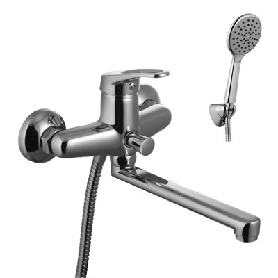Смеситель Lemark Omega LM3110C универсальный для ванны и душа LM3110C - фото 260688