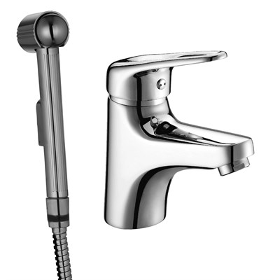 Смеситель Lemark Luna LM4116C для раковины с гигиеническим душем LM4116C - фото 260834