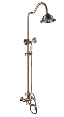 Душевая система Timo Nelson 3-х режимная (SX-1291/02 antique) SX-1291/02 - фото 262116