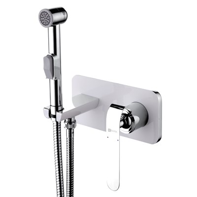 Гигиенический душ Lemark Melange LM4919CW, со смесителем, хром LM4919CW - фото 272797