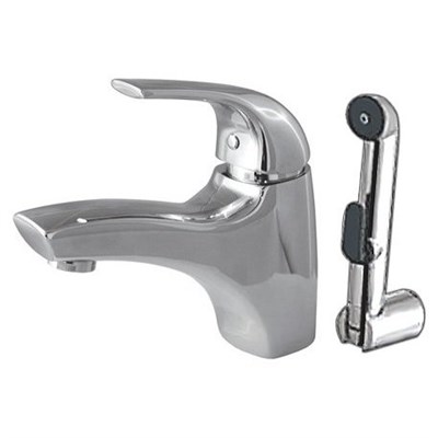 Смеситель для раковины Am.Pm Sense F7503000 с гигиеническим душем Хром  (F7503032) F7503032 - фото 280326