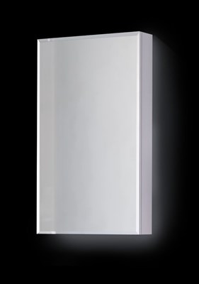 Зеркало-шкаф RAVAL Kub 40 белый универсальный Kub.03.40/W (Kub.03.40/W) Kub.03.40/W - фото 284599
