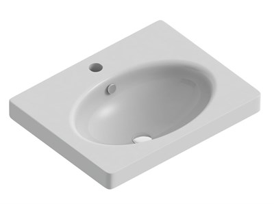 Раковина Raval Next 60 F01 Белая NXT60SLWB01 (NXT60SLWB01) NXT60SLWB01 - фото 284609