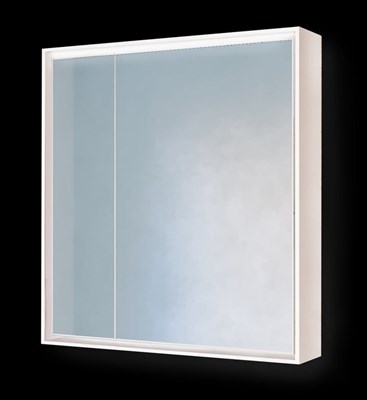 Зеркало-шкаф Frame 75 Белый с подсветкой, розеткой Fra.03.75/W (Fra.03.75/W) Fra.03.75/W - фото 284616