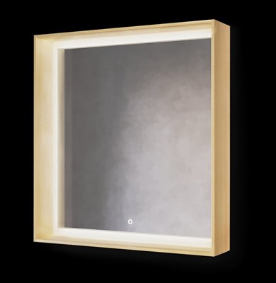 Зеркало Frame 75 Дуб сонома с подсветкой  (Fra.02.75/DS) - фото 284638