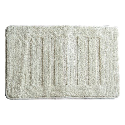 Коврик для ванной комнаты, 50*80 см, микрофибра, MI, Milardo beige lines, MMI183M (MMI183M) MMI183M - фото 298203