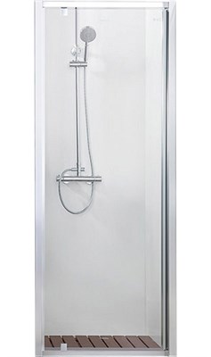 Душевая дверь BRAVAT Line в нишу одна распашная дверь 1000x2000 (BD100.4111A) BD100.4111A - фото 301003