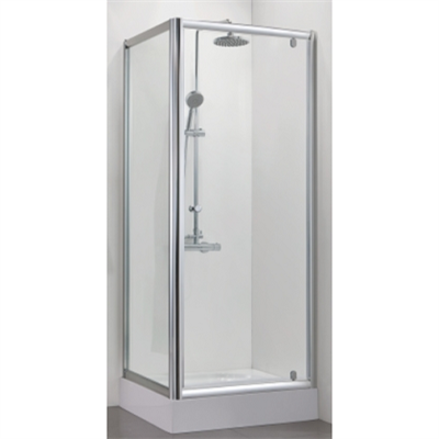 Душевой уголок BRAVAT Drop без поддона одна распашная дверь 900x900x2000  (BS090.2110A) BS090.2110A - фото 301016