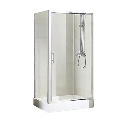 Душевой уголок BRAVAT Drop без поддона одна раздвижная дверь 1200x800x2000  (BS120.3100A) BS120.3100A - фото 301019