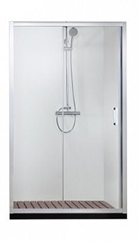 Душевая дверь BRAVAT Line в нишу одна раздвижная дверь 1200x2000  (BD120.4101A) BD120.4101A - фото 301032