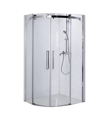 Душевой уголок BRAVAT Wave без поддона две раздвижные двери 900x900x2000  (BS090.1202S) BS090.1202S - фото 301040