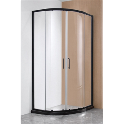 Душевой уголок BRAVAT BLACKLINE 900х900х2000  (BS090.1201B) BS090.1201B - фото 301059