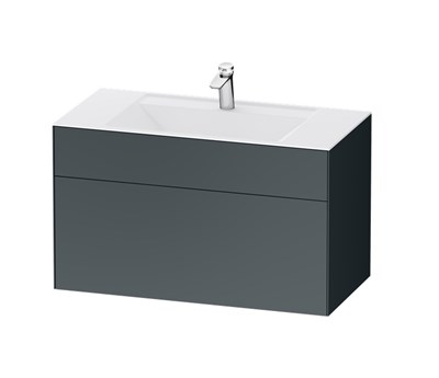 Тумба под раковину AM.PM Inspire V2.0 100 M50AFHX1003GM подвесная, Графит матовая M50AFHX1003GM - фото 323880