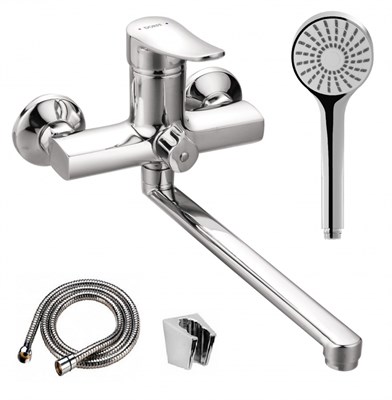 Смеситель для ванны Dorff Ultra D5095000 универсальный, Хром D5095000 - фото 324694