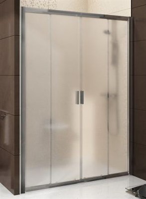 Душевая дверь раздвижная Ravak Blix BLDP4-120 блестящий+транспарент  (0YVG0C00Z1) 0YVG0C00Z1 - фото 329006