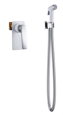 Смеситель встроенный с гигиеническим душем Timo Helmi  (4089/00-16SM) 4089/00-16SM - фото 339318