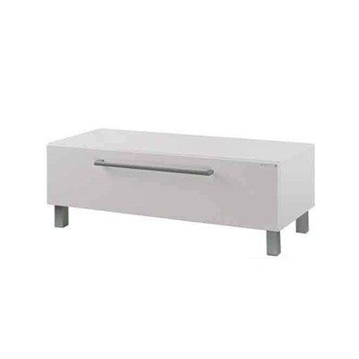 Комод Aquaton Мадрид 120 М с ящиком белый  (1A168803MA010) 1A168803MA010 - фото 339693