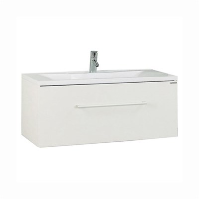 Тумба под раковину Aquaton Мадрид 100 М белый  (1A126901MA010) 1A126901MA010 - фото 340476