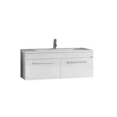Тумба под раковину Aquaton Мадрид 100 М 2 ящика белый  (1A128001MA010) 1A128001MA010 - фото 340502