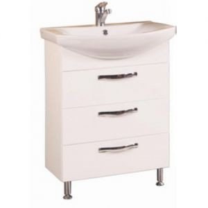 Тумба под раковину Aquaton Ария 65 Н белый  (1A123401AA010) 1A123401AA010 - фото 340564