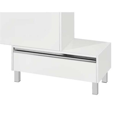 Комод Aquaton Капри 80 белый глянец  (1A231103KP010) 1A231103KP010 - фото 341042
