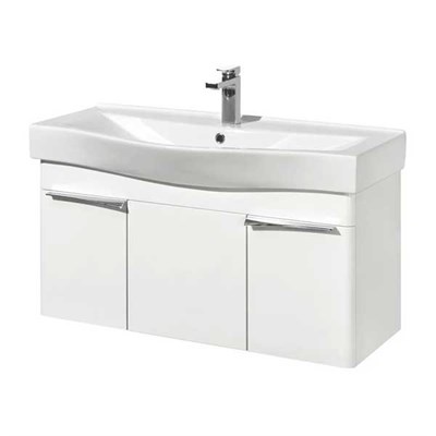 Тумба под раковину Aquaton Беверли 100 белый  (1A236701BV010) 1A236701BV010 - фото 341466
