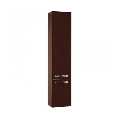 Шкаф - колонна Aquaton Ария М подвесная темно-коричневая  (1A124403AA430) 1A124403AA430 - фото 342099