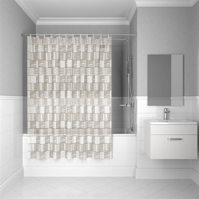 Штора для ванной комнаты IDDIS PEVA 180*180см (P30PV11i11) P30PV11i11 - фото 345586