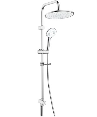 Душевой гарнитур Lemark LM8809C c верхним душем 25.6 см, хром, 3 режима струи LM8809C - фото 345625