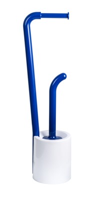 Стойка напольная б/д + ерш Fixsen Wendy FX-7032-89 синяя (FX-7032-89) FX-7032-89 - фото 346752