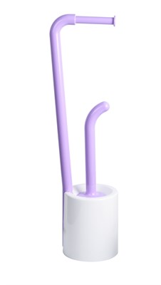 Стойка напольная б/д + ерш Fixsen Wendy FX-7032-49 фиолетовая (FX-7032-49) FX-7032-49 - фото 346756